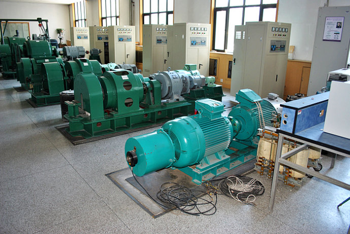 莺歌海镇某热电厂使用我厂的YKK高压电机提供动力